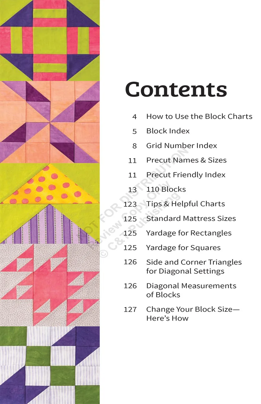 NEW Quick & Easy Block Tool! contents