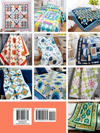 Creative Two-Block Quilts back cover