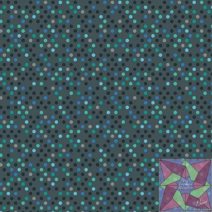Dazzle Dots - Confetti Drop - Charcoal/Multi