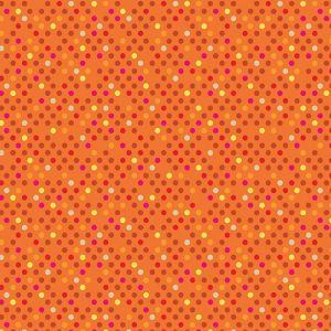 Dazzle Dots - Confetti Drop - Orange/Multi
