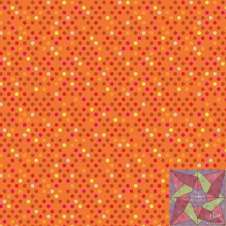 Dazzle Dots - Confetti Drop - Orange/Multi