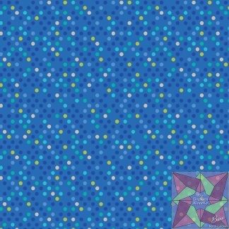 Dazzle Dots - Confetti Drop - Blue/Multi