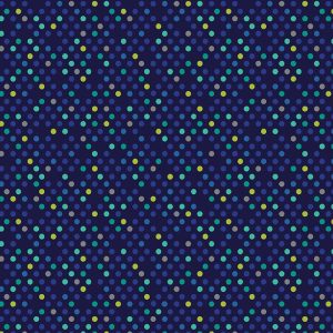 Dazzle Dots - Confetti Drop - Navy/Multi