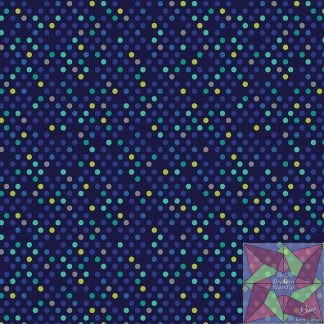Dazzle Dots - Confetti Drop - Navy/Multi