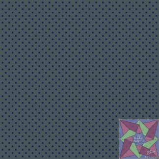 Dazzle Dots - Snazzy Squares - Charcoal/Navy
