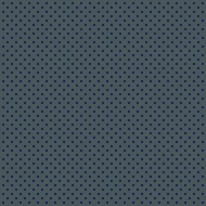 Dazzle Dots - Snazzy Squares - Charcoal/Navy