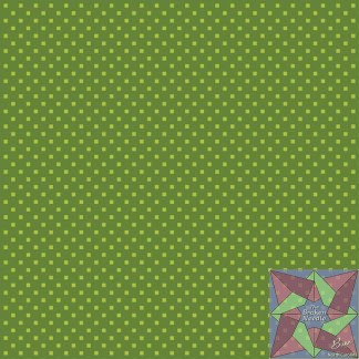 Dazzle Dots - Snazzy Squares - Green/Lime