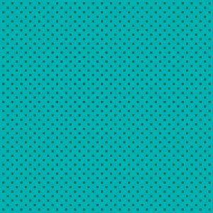 Dazzle Dots - Snazzy Squares - Turquoise/Teal
