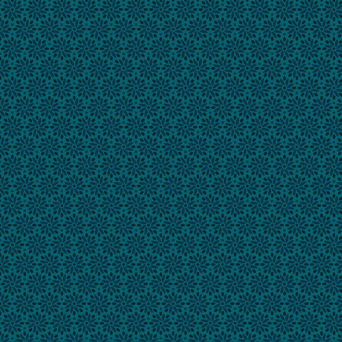Transparency - Daisy - Teal