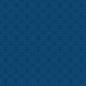 Transparency - Medallion - Blue