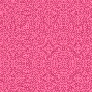 Transparency Watercolor - Damask - Raspberry