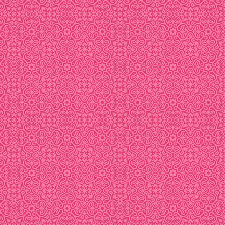 Transparency Watercolor - Damask - Raspberry
