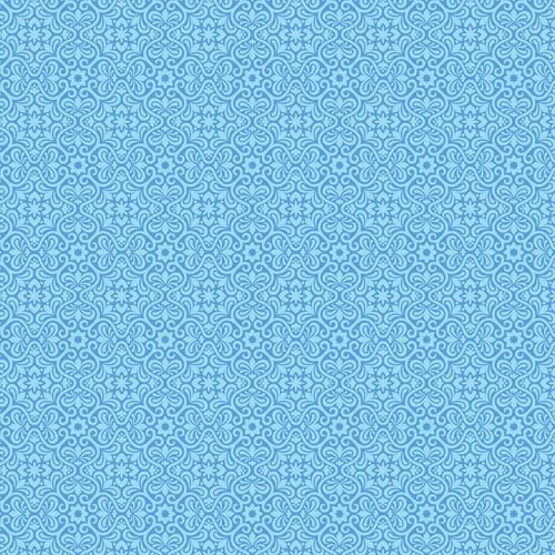 Transparency Watercolor - Damask - Bluebell