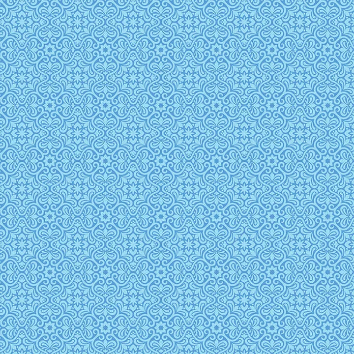 Transparency Watercolor - Damask - Bluebell