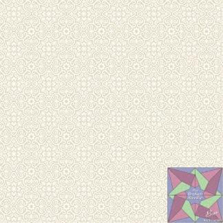 Transparency Watercolor - Damask - Meringue