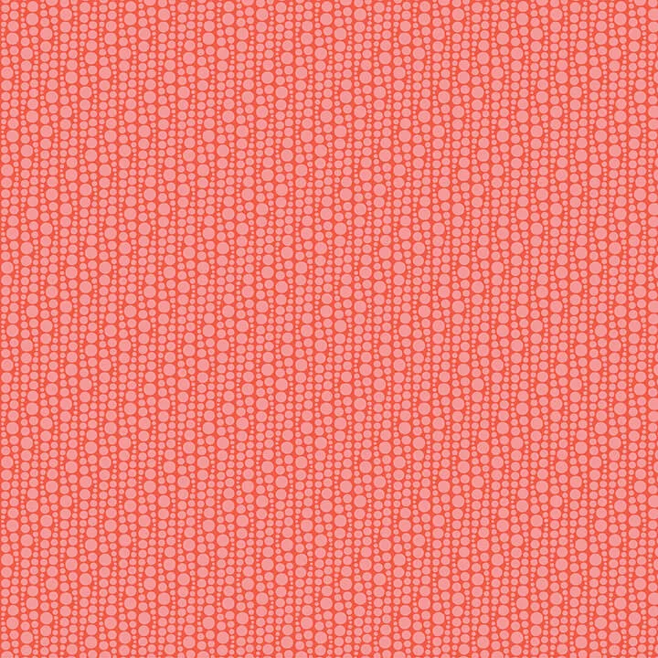 Transparency Watercolor - Bubbles - Coral