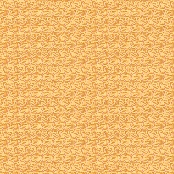 Transparency Watercolor - Paisley - Mango