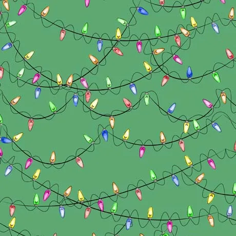 Holiday Party Christmas Lights - Pine