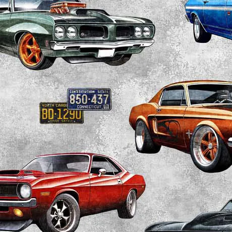 Heavy Metal - Hot Rods - Grey