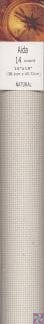 Aida Cloth 14ct Natural 15in x 18in Tube Pack