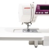 Janome 5300QDC limited edition Grape purple sewing machine extension table and even feed walking foot near Wake Forest, NC.