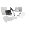 • • The heavy-duty extension table, HP professional needle plate, and optic magnifier lens set included in the Janome Continental M6 Bonus Bundle near Clayton and Zebulon.