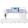 Janome Continental M6 professional sewing and quilting machine on display inside the showroom of The Broken Needle in Bunn, NC.