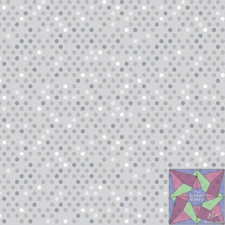 Dazzle Dots 2 - Confetti Drop - Grey