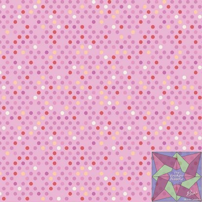 Dazzle Dots 2 - Confetti Drop - Pink