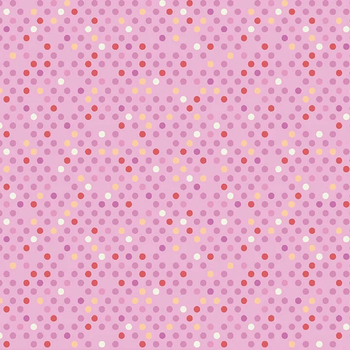 Dazzle Dots 2 - Confetti Drop - Pink