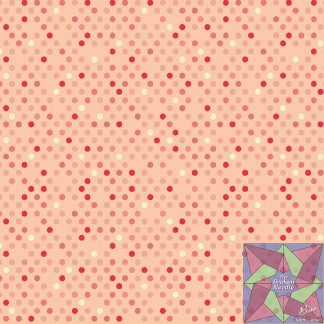Dazzle Dots 2 - Confetti Drop - Peach