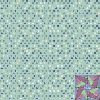 Dazzle Dots 2 - Confetti Drop - Mint