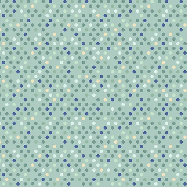 Dazzle Dots 2 - Confetti Drop - Mint - Image 1