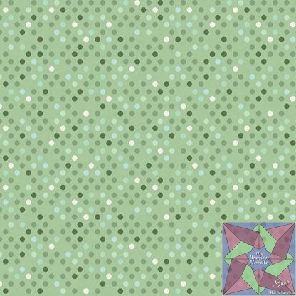 Dazzle Dots 2 - Confetti Drop - Leaf