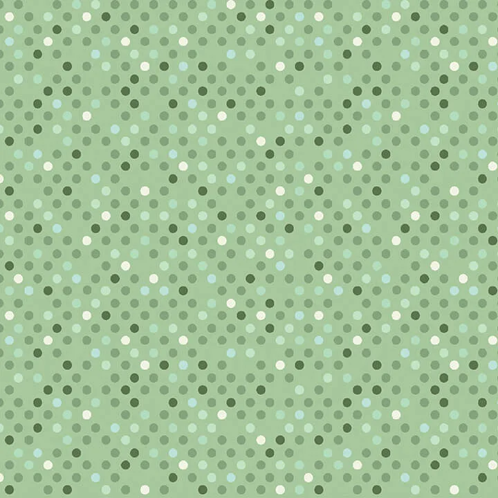 Dazzle Dots 2 - Confetti Drop - Leaf
