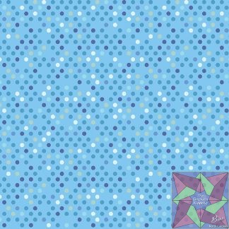 Dazzle Dots 2 - Confetti Drop - Blue