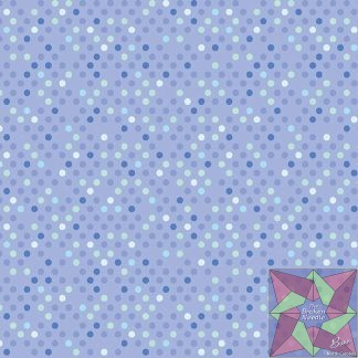 Dazzle Dots 2 - Confetti Drop -Periwinkle