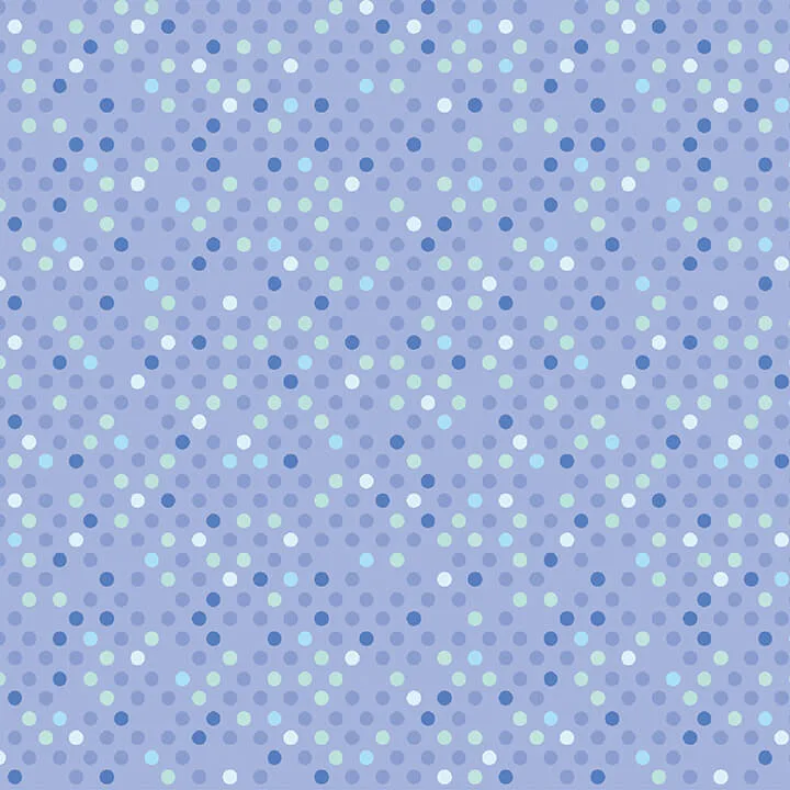 Dazzle Dots 2 - Confetti Drop -Periwinkle