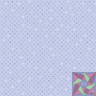 Dazzle Dots 2 - Dazzling Squares - Light Periwinkle