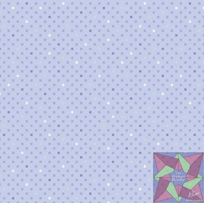 Dazzle Dots 2 - Dazzling Squares - Light Periwinkle