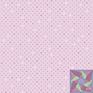 Dazzle Dots 2 - Dazzling Squares - Light Mauve