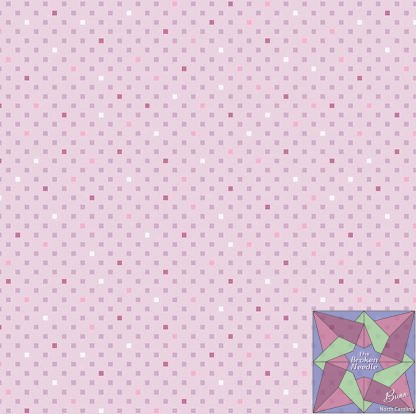 Dazzle Dots 2 - Dazzling Squares - Light Mauve
