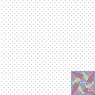 Dazzle Dots 2 - Dazzling Squares - White