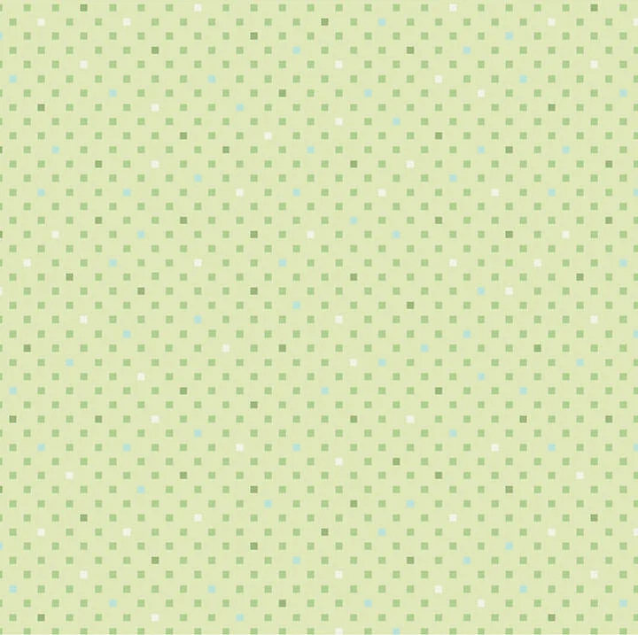 Dazzle Dots 2 - Dazzling Squares - Light Green