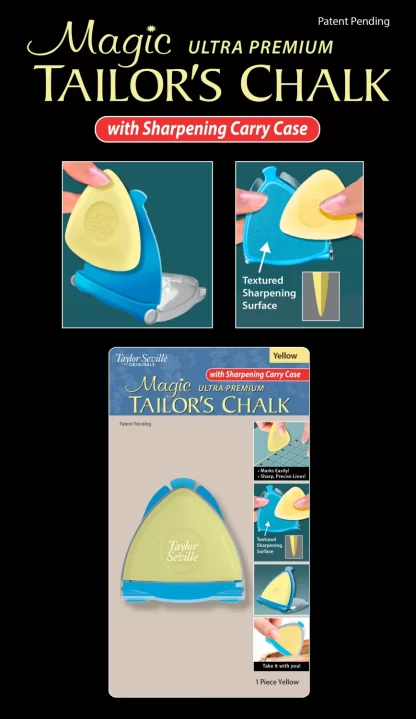 Ultra Premium Tailor's Chalk Yellow
