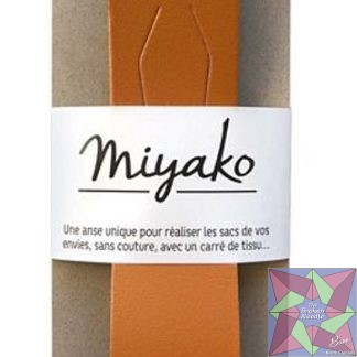 Miyako Leather Handle - Camel