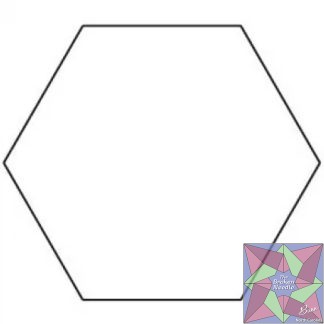 1in Hexagon Papers (100 pieces per bag)