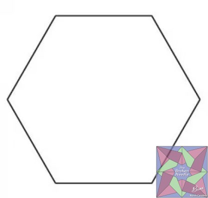 1in Hexagon Papers (100 pieces per bag)