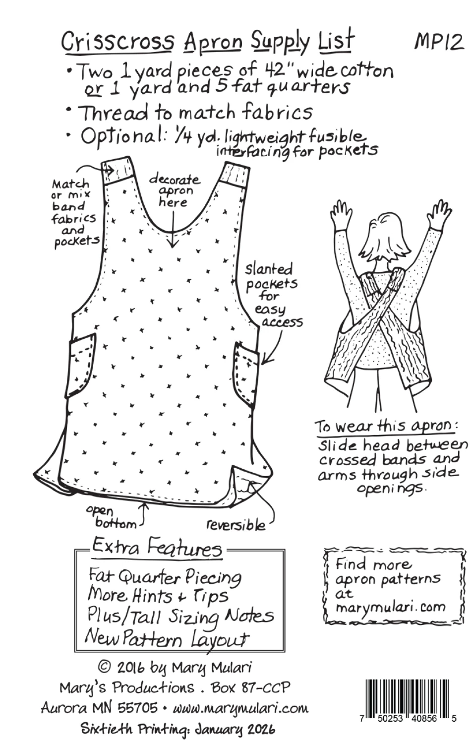Crisscross Apron - Image 2