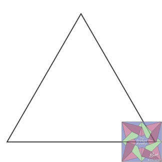 1in Equilateral Triangle Papers